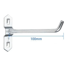 1-10pcs Pegboard Hooks, Steel Single Oblique Hangers for Garage Tool Organization, Kitchen Utensil Key Holder