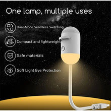 2-in-1 USB Galaxy Star Projector Night Light with Interchangeable Projection Films