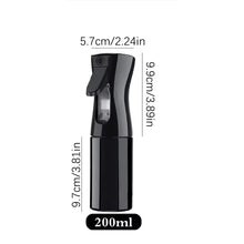 200ml Hairdressing Spray Bottle Barber Hair High Pressure Water Can Salon Refill Bottle Beauty Atomizer Container