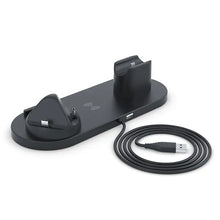6-In-1 Multifunctional Charging Socket With Phone Holder Wireless Charging For Mobile Phones Headphones Watches Fast Charging