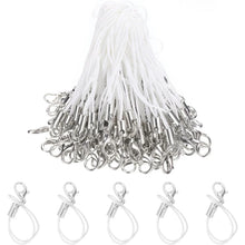 20/50/100Pcs Lanyard Lariat Strap Cords Lobster Clasp Rope Keychain Hooks Mobile Set Charms Keyring Pendant Key Ring Accessories